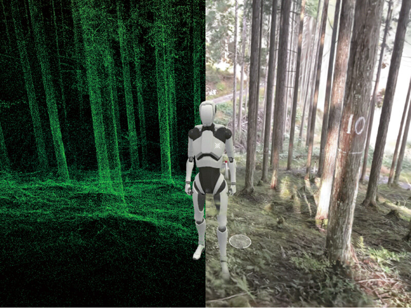 森林管理の労力をICTで削減！ ハンディサイズの3Dスキャナーが進化